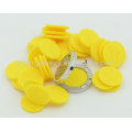 Wholesale diffuser lockets pads,yellow pads,essential oil pendant pads